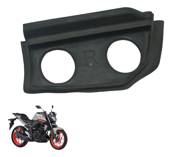 Borracha Acabamento Alça Direita Yamaha Mt 03 16-19 Original