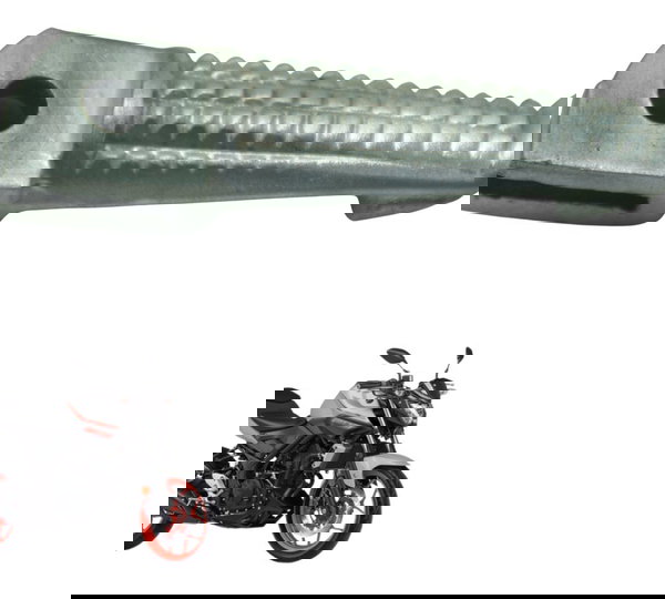 Pedaleira Traseira Esq C/ Detalhes Yamaha Mt 03 16-19 Orig