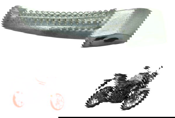 Pedaleira Traseira C/ Detalhes Yamaha Mt 03 16-19 Original