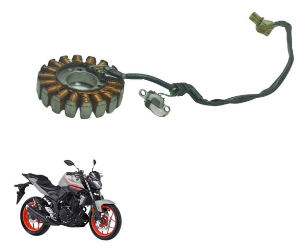 Estator C/ Pulsador Yamaha Mt 03 16-19 Original