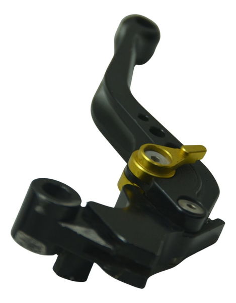 Par Manete C/ Avaria Esportivo Yamaha Mt 03 16-19 Preto