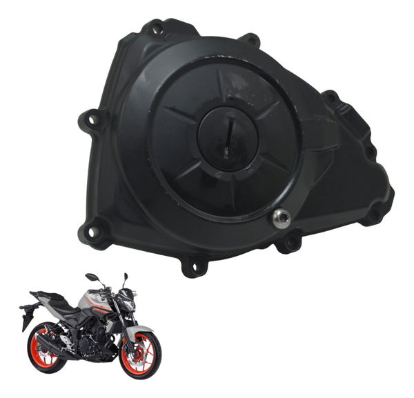 Tampa Motor Estator Yamaha Mt 03 16-19 Original Preto