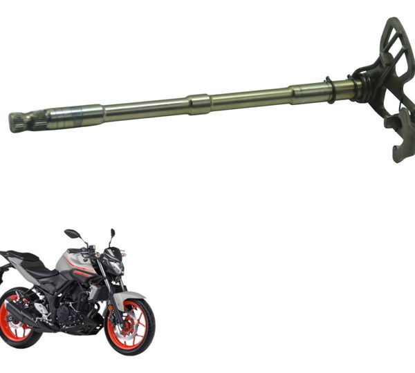 Eixo Seletor Marcha Yamaha Mt 03 16-19 Original