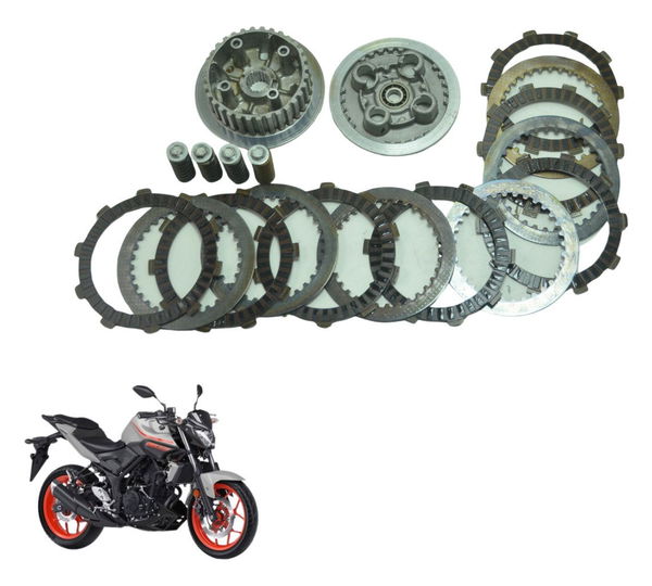 Cubo Disco Platô Embreagem Yamaha Mt 03 16-19 Original