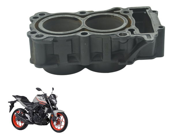 Cilindro Pistão E Anéis Yamaha Mt 03 16-19 Original