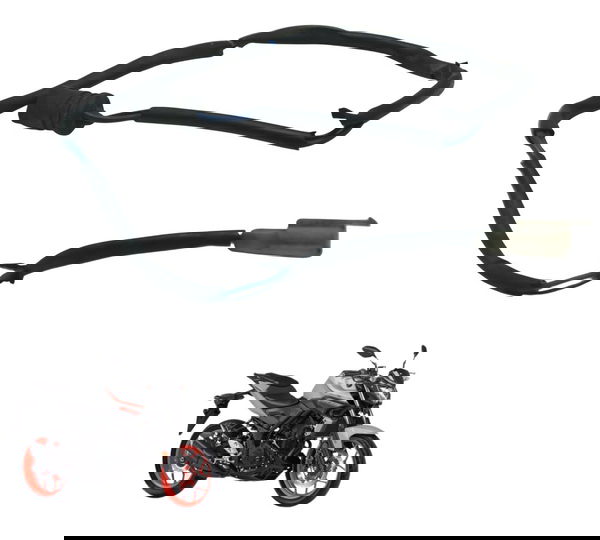 Chicote Luz Placa Yamaha Mt 03 16-19 Original