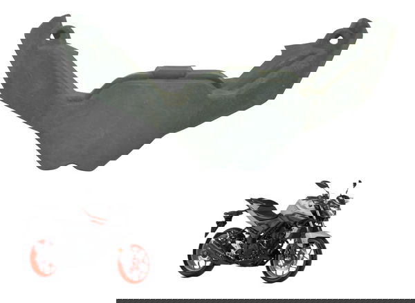 Borracha Acabamento Farol Yamaha Mt 03 16-19 Original