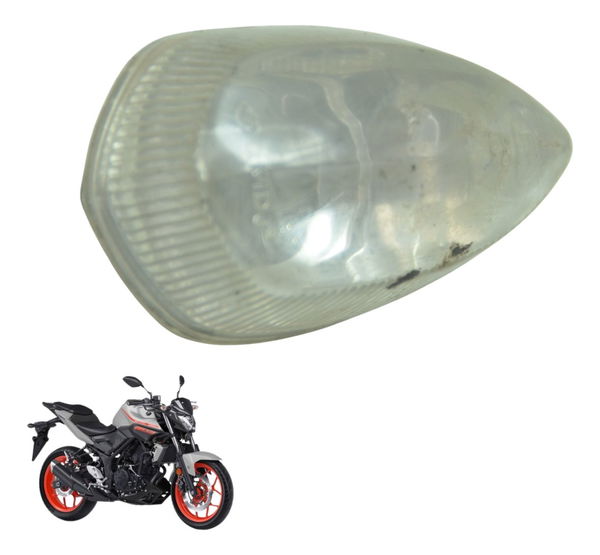 Lente Pisca Yamaha Mt 03 16-19 Original Transparente