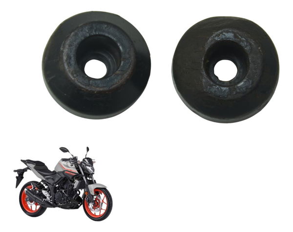Par Peso Guidão C/ Detalhes Yamaha Mt 03 16-19 Original