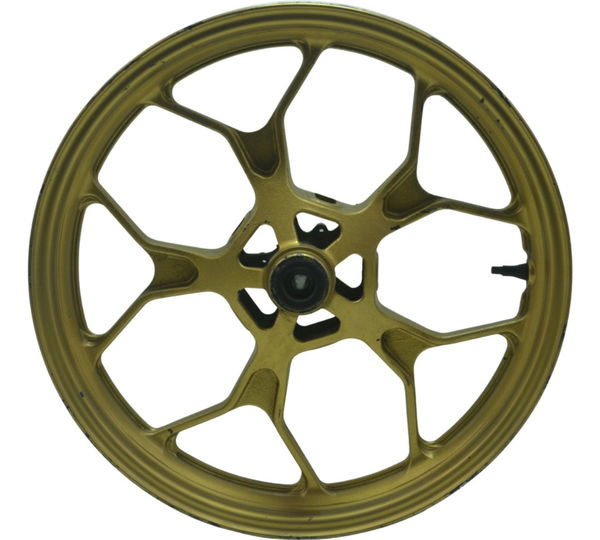 Roda Dianteira Yamaha Mt 03 16-19 Original Dourado
