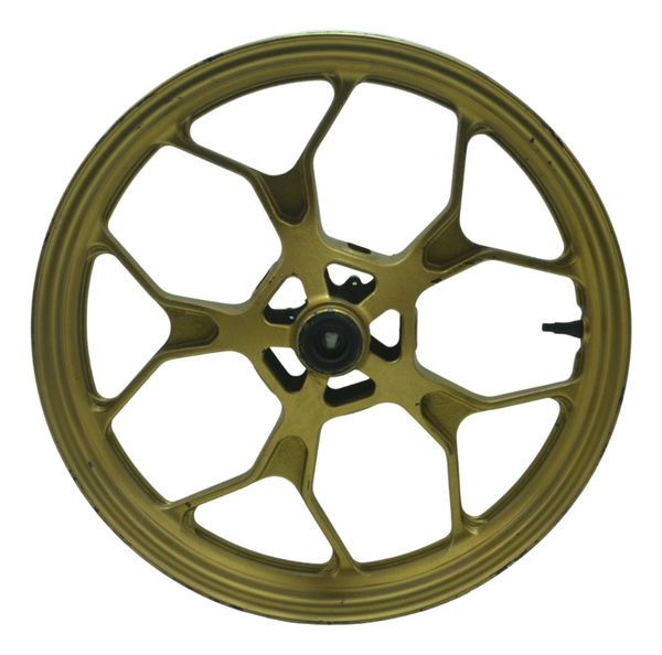 Roda Dianteira Yamaha Mt 03 16-19 Original Dourado