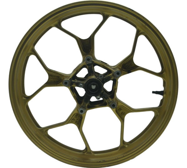 Roda Dianteira Yamaha Mt 03 16-19 Original Dourado