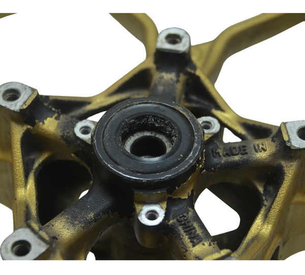 Roda Dianteira Yamaha Mt 03 16-19 Original Dourado