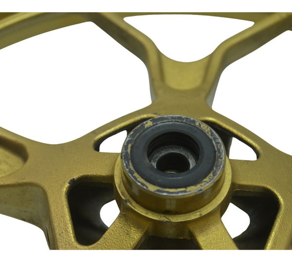 Roda Dianteira Yamaha Mt 03 16-19 Original Dourado