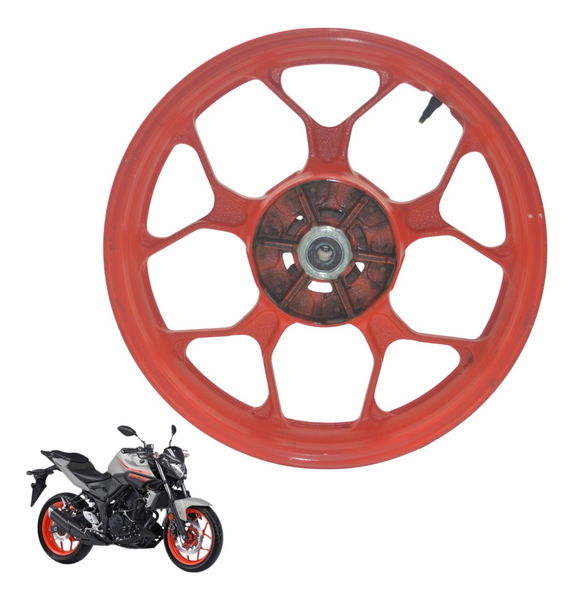 Roda Traseira Yamaha Mt 03 16-19 Original Vermelho