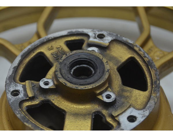 Roda Traseira Yamaha Mt 03 16-19 Original Dourado