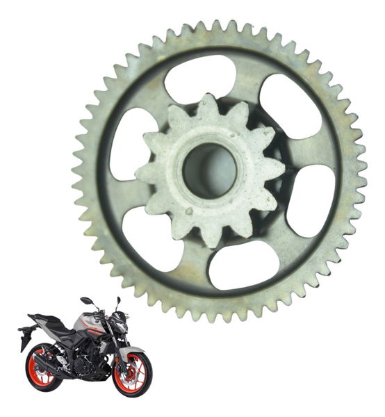 Engrenagem Redução Partida Yamaha Mt 03 16-19 Original