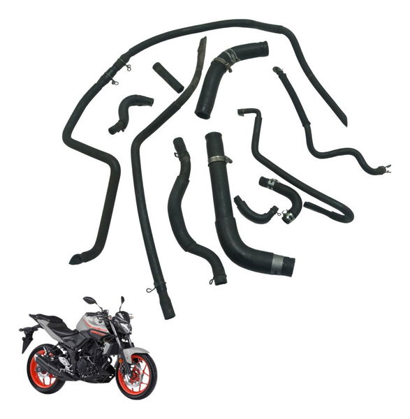 Kit Mangueiras Yamaha Mt 03 16-19 Original