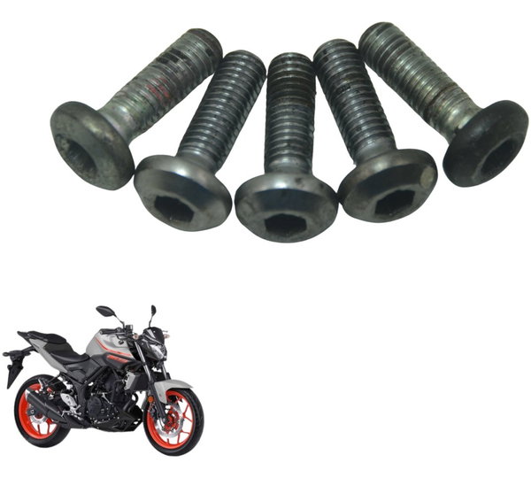 Kit Parafuso Disco Freio Yamaha Mt 03 16-19 Original