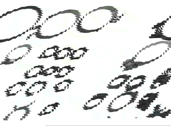 Kit Abraçadeiras Yamaha Mt 03 16-19 Original