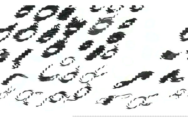 Kit Abraçadeiras Yamaha Mt 03 16-19 Original