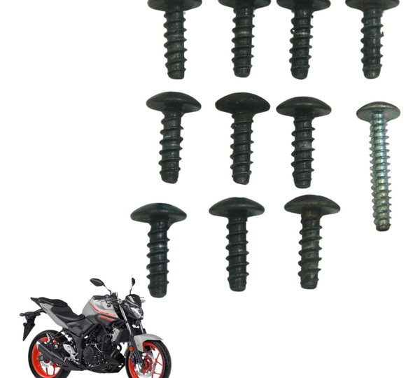 Kit Parafuso Carenagem Yamaha Mt 03 16-19 Original