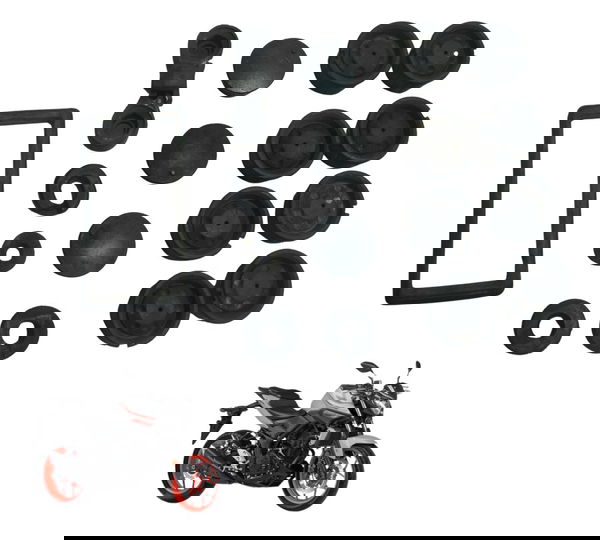 Kit Coxim Diversos Yamaha Mt 03 16-19 Original