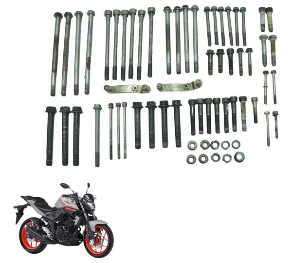 Kit Parafusos Diversos Yamaha Mt 03 16-19 Original