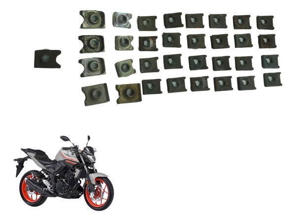 Kit Presilhas Yamaha Mt 03 16-19 Original