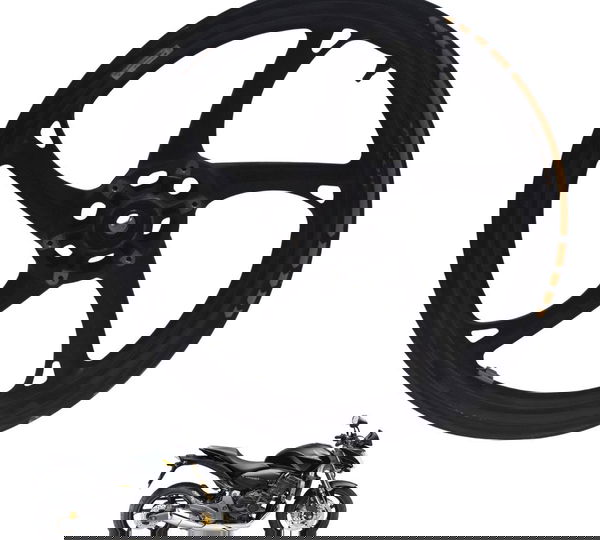 Roda Dianteira Honda Cb 600f Hornet 08-11 Original Preto