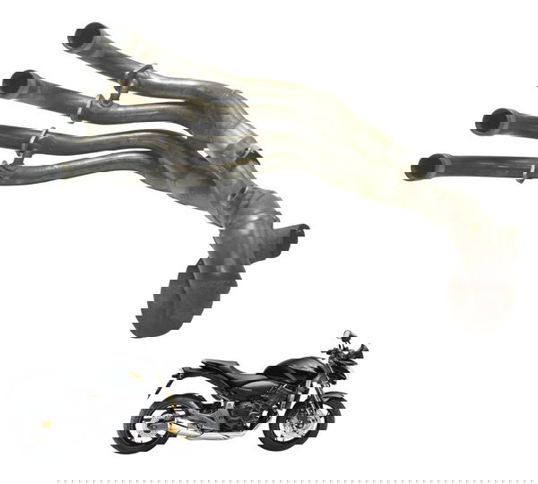 Curva Escape C/ Avaria Honda Cb 600f Hornet 08-11 Original