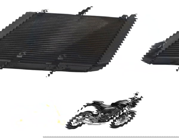 Radiador C/ Detalhes Honda Cb 600f Hornet 08-11 Original