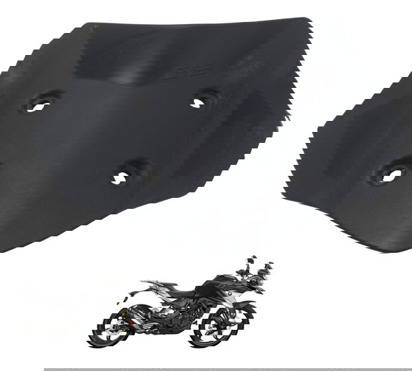 Parabrisa Bolha C/ Detalhes Bmw G310 Gs 20-24 Original Preto