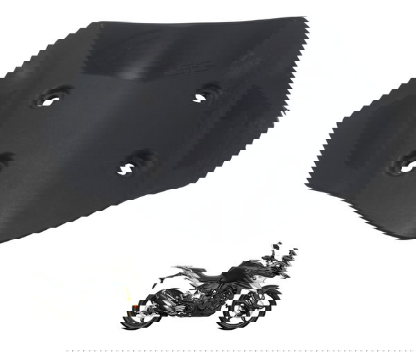 Parabrisa Bolha C/ Detalhes Bmw G310 Gs 20-24 Original Preto