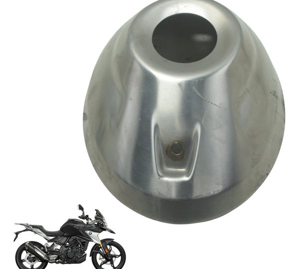 Capa Proteção Ponteira Escape C/ Det Bmw G310 Gs 20-24 Orig