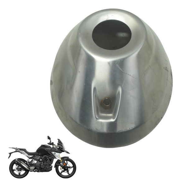 Capa Proteção Ponteira Escape C/ Det Bmw G310 Gs 20-24 Orig Capa Proteção Ponteira Escape C/ Det Bmw G310 Gs 20-24 Orig