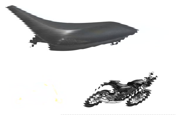 Carenagem Rabeta Esq C/ Detalhes Honda Cb 600f Hornet 08-11