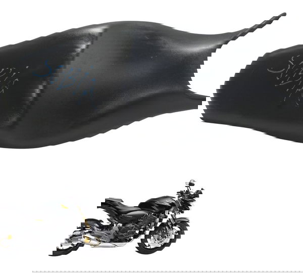 Banco C/ Detalhes Honda Cb 600f Hornet 08-11 Original Preto