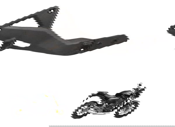 Suporte Pedaleira Esquerda Honda Cb 600f Hornet 08-11 Orig Preto