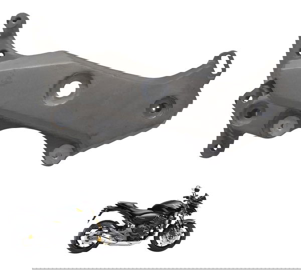 Suporte Motor Pedaleira Esq Honda Cb 600f Hornet 08-11 Orig Preto