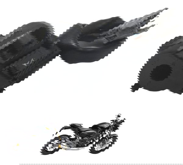 Chave Punho Luz C/ Detalhes Honda Cb 600f Hornet 08-11 Orig