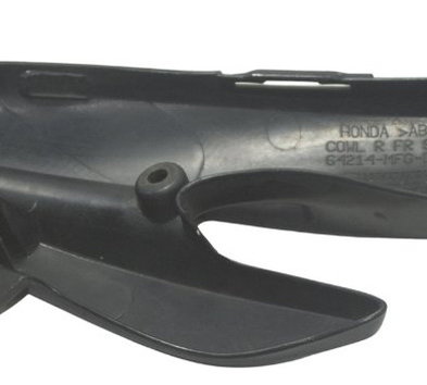 Carenagem Bananinha Dir Farol Honda Cb 600f Hornet 08-11 Preto