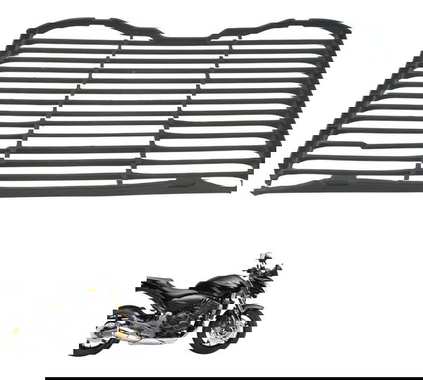 Grade Radiador C/ Avaria Honda Cb 600f Hornet 08-11 Original Preto