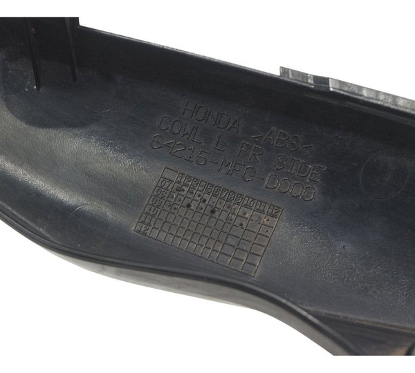 Carenagem Bananinha Esq Farol Honda Cb 600f Hornet 08-11 Preto