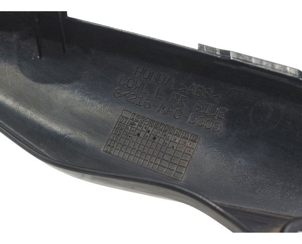 Carenagem Bananinha Esq Farol Honda Cb 600f Hornet 08-11 Preto