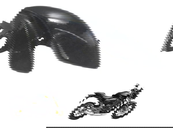 Carenagem Bananinha Esq Farol Honda Cb 600f Hornet 08-11 Preto