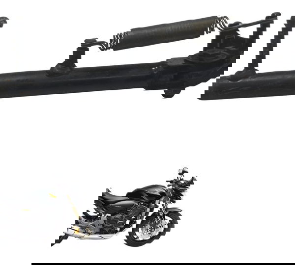 Pedal Descanso Lateral C/ Avaria Honda Cb 600f Hornet 08-11