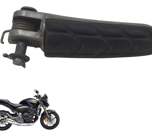 Pedaleira Diant Esq C/avaria Honda Cb 600f Hornet 08-11 Orig