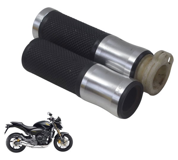 Par Manopla Illion Honda Cb 600f Hornet 08-11 Preto