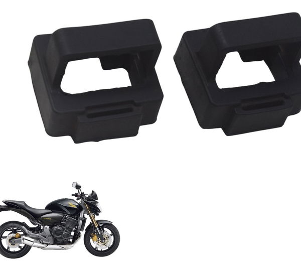 Par Borracha Suporte Rele Honda Cb 600f Hornet 08-11 Orig